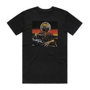 Thin Lizzy Night Life Album Cover T-Shirt Black Thin Lizzy Night Life Album Cover T-Shirt Black