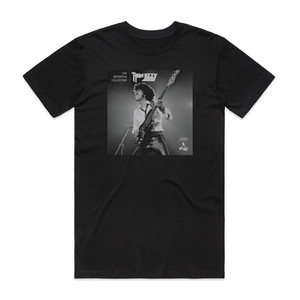 Thin Lizzy The Definitive Collection Album Cover T-Shirt Black Thin Lizzy The Definitive Collection Album Cover T-Shirt Black