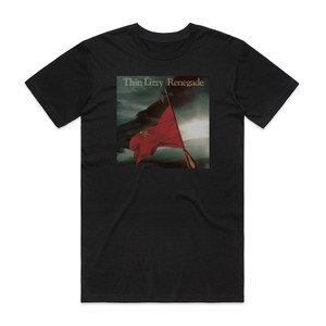 Thin Lizzy Renegade Album Cover T-Shirt Black Thin Lizzy Renegade Album Cover T-Shirt Black