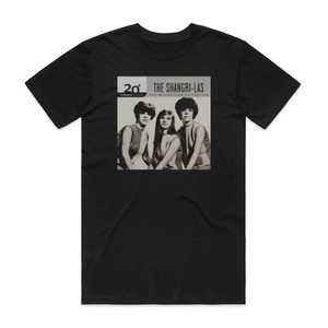 The Shangri-Las 20Th Century Masters The Millennium Collection The Best Of T Album Cover T-Shirt Black The Shangri-Las 20Th Century Masters The Millennium Collection The Best Of T Album Cover T-Shirt Black