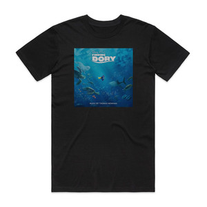 Thomas Newman Finding Dory Original Motion Picture Soundtrack Album Cover T-Shirt Black