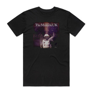 The Mission The Best Of The Mission Album Cover T-Shirt Black The Mission The Best Of The Mission Album Cover T-Shirt Black