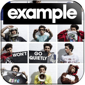 Example Wont Go Quietly Album Cover Sticker Example Wont Go Quietly Album Cover Sticker