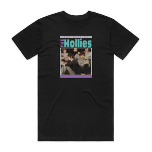 The Hollies The Best Of Album Cover T-Shirt Black