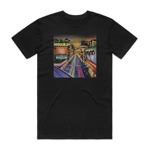 The Hollies Another Night Album Cover T-Shirt Black The Hollies Another Night Album Cover T-Shirt Black