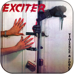 Exciter Violence Force Album Cover Sticker