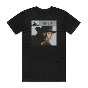 Toby Keith 20Th Century Masters The Millennium Collection The Best Of T Album Cover T-Shirt Black Toby Keith 20Th Century Masters The Millennium Collection The Best Of T Album Cover T-Shirt Black
