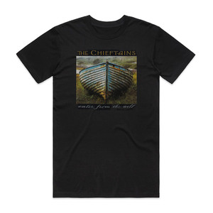 The Chieftains Water From The Well Album Cover T-Shirt Black The Chieftains Water From The Well Album Cover T-Shirt Black
