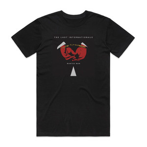 The Last Internationale Wanted Man Album Cover T-Shirt Black The Last Internationale Wanted Man Album Cover T-Shirt Black