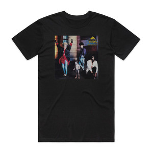 Thompson Twins Heres To Future Days Album Cover T-Shirt Black