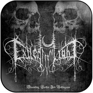 Exiled From Light Descending Further Into Nothingness Album Cover Sticker
