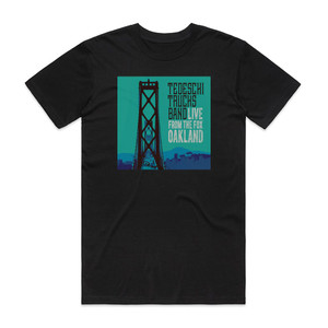 Tedeschi Trucks Band Live From The Fox Oakland Album Cover T-Shirt Black Tedeschi Trucks Band Live From The Fox Oakland Album Cover T-Shirt Black