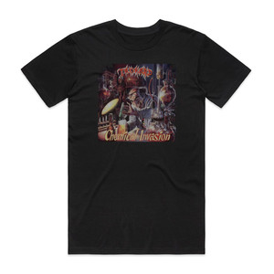 Tankard Chemical Invasion Album Cover T-Shirt Black Tankard Chemical Invasion Album Cover T-Shirt Black