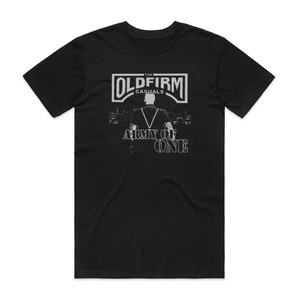 The Old Firm Casuals Army Of One Album Cover T-Shirt Black The Old Firm Casuals Army Of One Album Cover T-Shirt Black