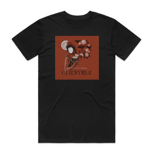 The Clientele Alone And Unreal The Best Of The Clientele Album Cover T-Shirt Black