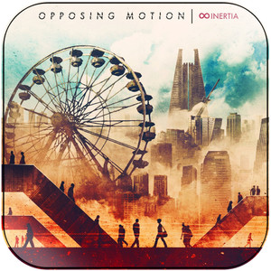 Opposing Motion Inertia Album Cover Sticker Opposing Motion Inertia Album Cover Sticker