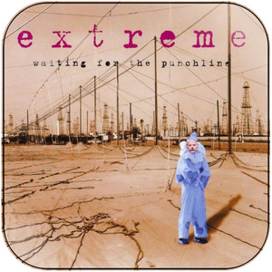 Extreme Waiting For The Punchline Album Cover Sticker Extreme Waiting For The Punchline Album Cover Sticker