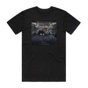 Takeshi Furukawa Mythic Quest Seasons 1 2 Apple Tv Original Series Soundtrac Album Cover T-Shirt Black