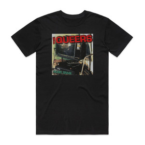 The Queers Munki Brain Album Cover T-Shirt Black The Queers Munki Brain Album Cover T-Shirt Black