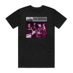The Queers Cbgb Omfug Masters Live 2 3 2003 The Bowery Collection Album Cover T-Shirt Black