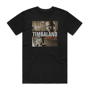 Timbaland The Way I Are Album Cover T-Shirt Black
