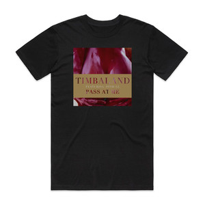 Timbaland Pass At Me Album Cover T-Shirt Black