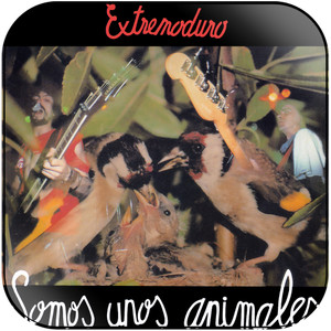 Extremoduro Somos Unos Animales Album Cover Sticker