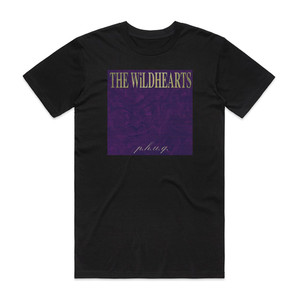 The Wildhearts Phuq Album Cover T-Shirt Black