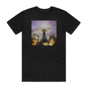 TIX Fallen Angel Album Cover T-Shirt Black TIX Fallen Angel Album Cover T-Shirt Black