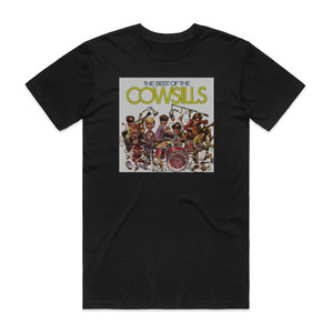 The Cowsills The Best Of The Cowsills Album Cover T-Shirt Black The Cowsills The Best Of The Cowsills Album Cover T-Shirt Black