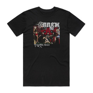 The Beach Instrumental Album Cover T-Shirt Black The Beach Instrumental Album Cover T-Shirt Black
