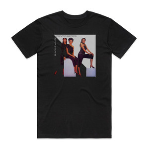 The Pointer Sisters Black White Album Cover T-Shirt Black