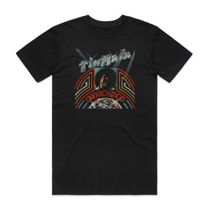 Tim Maia Disco Club Album Cover T-Shirt Black Tim Maia Disco Club Album Cover T-Shirt Black