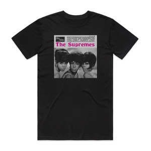 The Supremes You Cant Hurry Love Album Cover T-Shirt Black