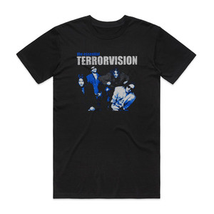 Terrorvision The Essential Terrorvision Album Cover T-Shirt Black Terrorvision The Essential Terrorvision Album Cover T-Shirt Black