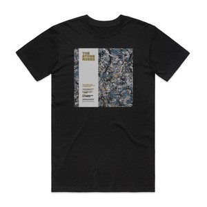 The Stone Roses 7 Singles Box Collectors Edition Album Cover T-Shirt Black