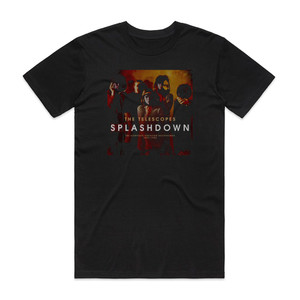 The Telescopes Splashdown The Complete Creation Recordings 1990 1992 Album Cover T-Shirt Black