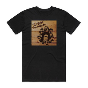 The Wailers Burnin 2 Album Cover T-Shirt Black
