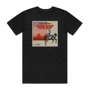 The Dirty Heads Super Moon Album Cover T-Shirt Black The Dirty Heads Super Moon Album Cover T-Shirt Black