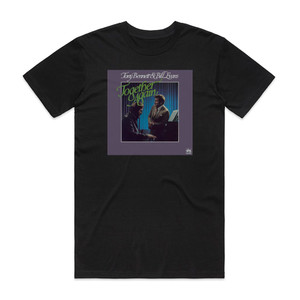 Tony Bennett Together Again Album Cover T-Shirt Black