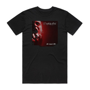 Takida All Turns Red Album Cover T-Shirt Black Takida All Turns Red Album Cover T-Shirt Black