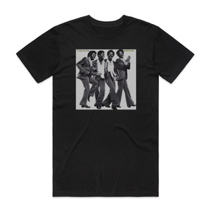 The Manhattans It Feels So Good Album Cover T-Shirt Black The Manhattans It Feels So Good Album Cover T-Shirt Black