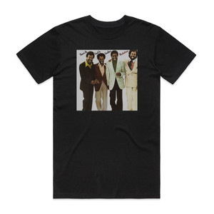 The Manhattans Theres No Good In Goodbye Album Cover T-Shirt Black The Manhattans Theres No Good In Goodbye Album Cover T-Shirt Black