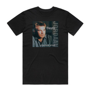 Theuns Jordaan Vreemde Stad Album Cover T-Shirt Black