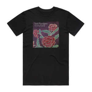 Todd Rundgren Something Anything Album Cover T-Shirt Black Todd Rundgren Something Anything Album Cover T-Shirt Black