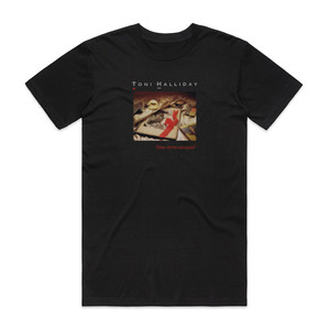 Toni Halliday Time Turns Around Album Cover T-Shirt Black