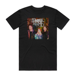 The Animal in Me Hello Album Cover T-Shirt Black The Animal in Me Hello Album Cover T-Shirt Black