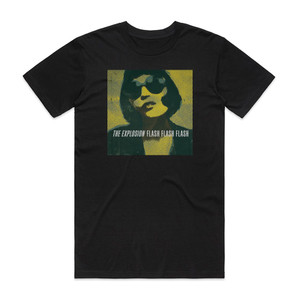 The Explosion Flash Flash Flash Album Cover T-Shirt Black The Explosion Flash Flash Flash Album Cover T-Shirt Black
