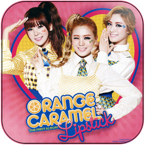 Orange Caramel Lipstick Album Cover Sticker Orange Caramel Lipstick Album Cover Sticker