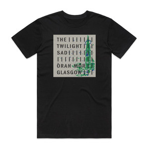 The Twilight Sad Ran Mr 2020 Album Cover T-Shirt Black